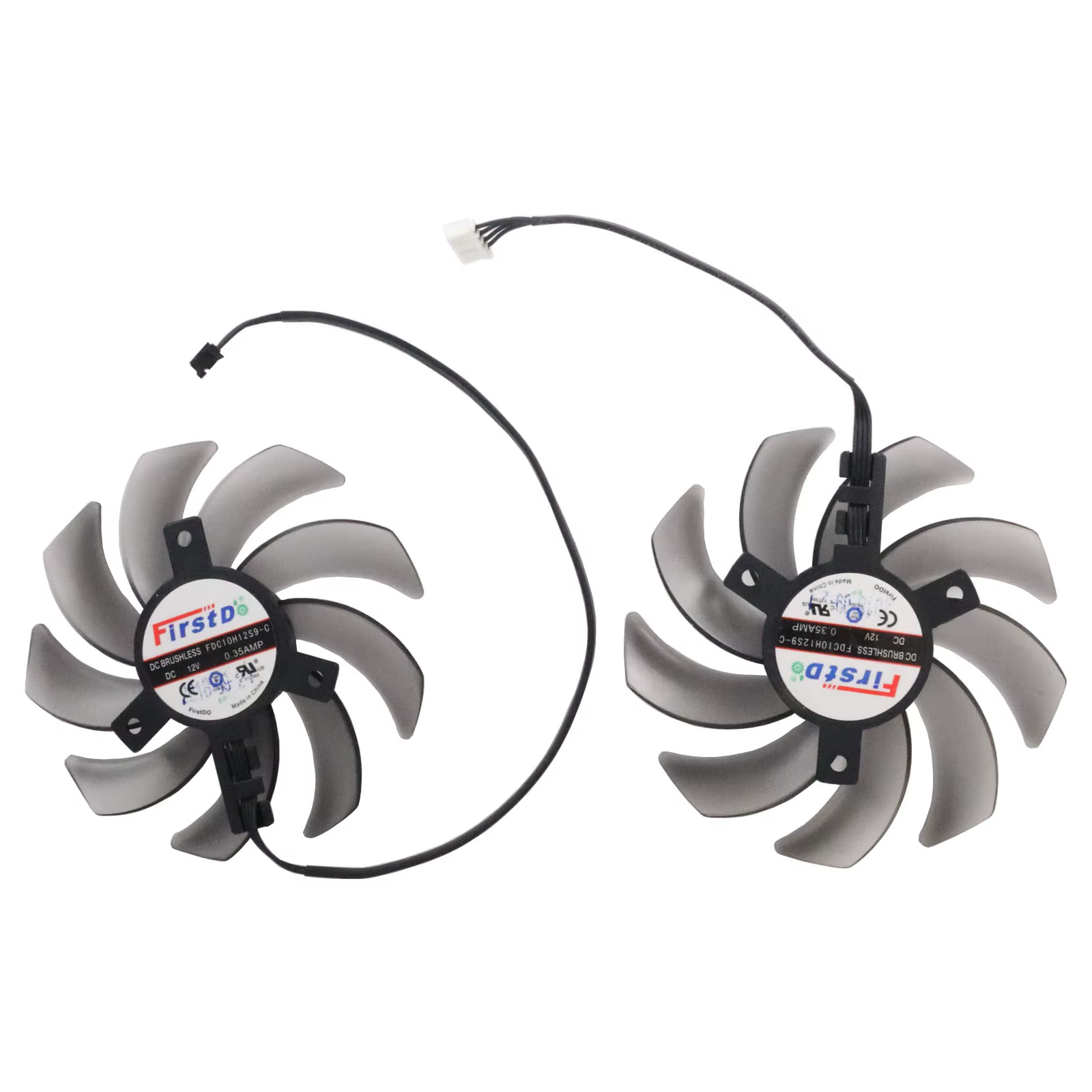 Ventilateur de carte vidéo pour PALiT GeForce GTX 1660 1660Ti RTX 2060 2070 SUPER DUAL 85MM FDC10H12S9-C, refroidissement de remplacement de carte graphique