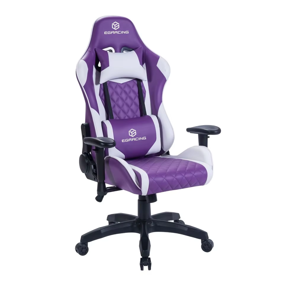 Chaise de jeu Esport du fabricant, chaise de jeu violette avec
