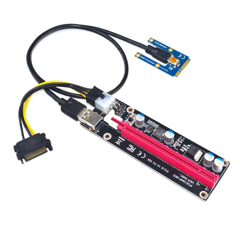 Carte Mini PCIe à PCI express pour carte graphique externe