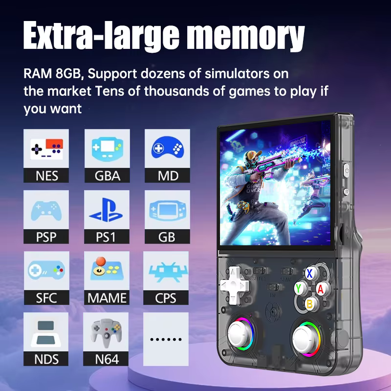 Console de jeu portable R36 Ultra X – Écran HD 4