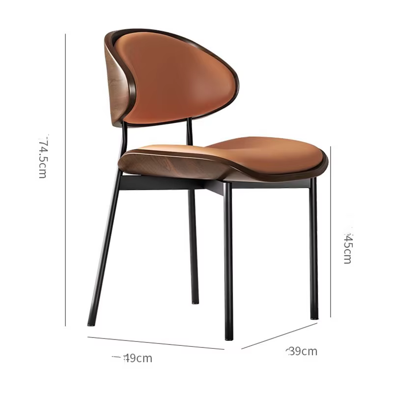Ensemble de 2 chaises de salle à manger confortables, classiques, modernes et élégantes, de styliste, Chaise de beauté, meubles de chambre à coucher