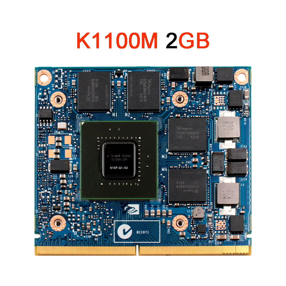 Quadro K610M 1GB K1000M K1100M K2000M K2100M 2GB carte vidéo K610 K1000 K1100 K2000 K2100 pour iMac A1311 A1312 2010 2011