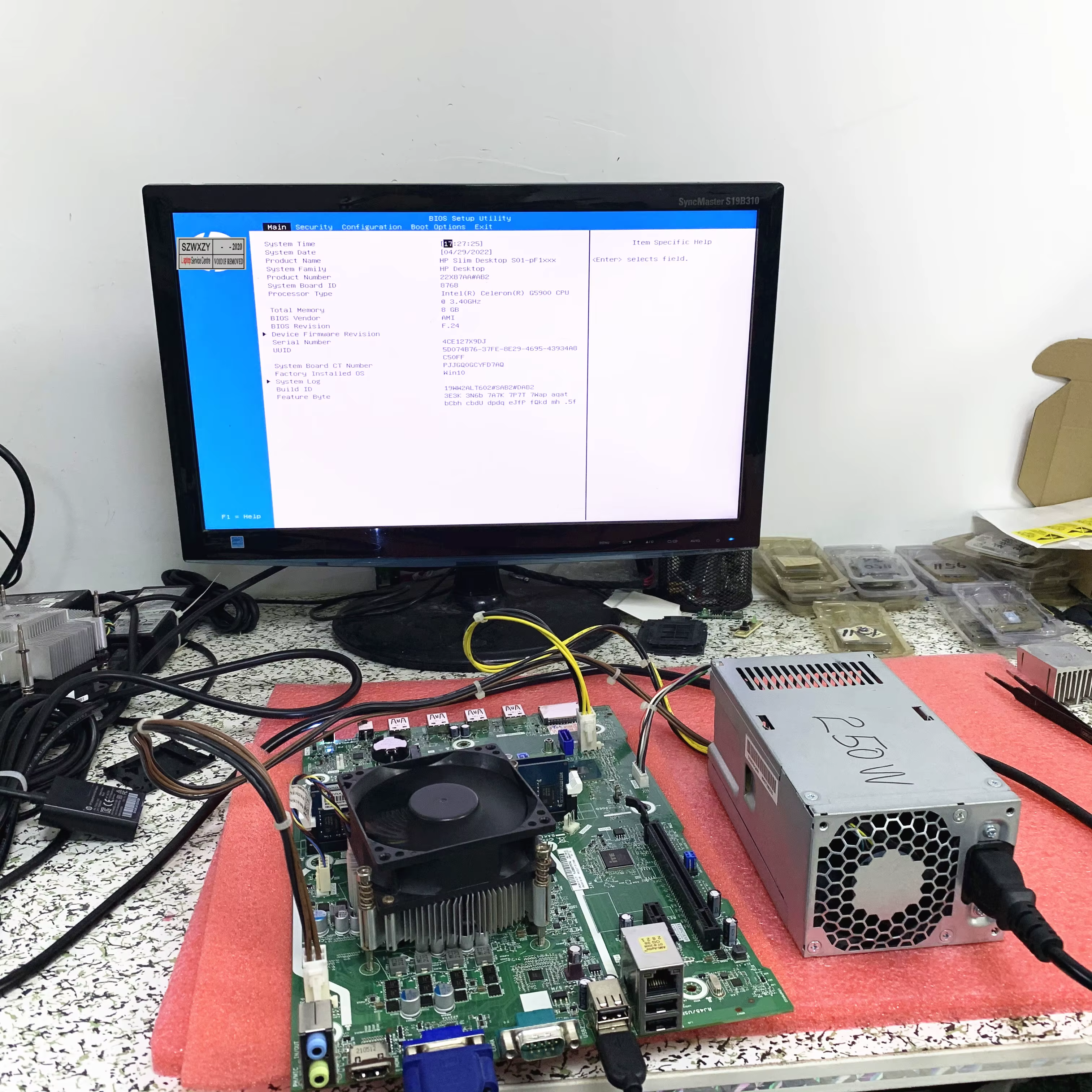 Carte mère pour ordinateur de bureau HP Gaming TG01 TP01 TE01 zhan99 G2 BAKER ID8767 L75365-601 L75365-001 L78156-001 LGA 1200 H470